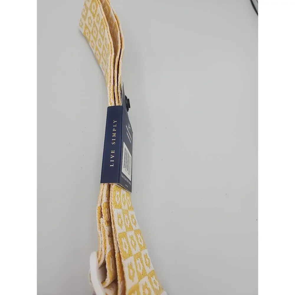 New Simply Southern Interchangeable Cooler Strap‎ Yellow Flower For Vtg Cooler
